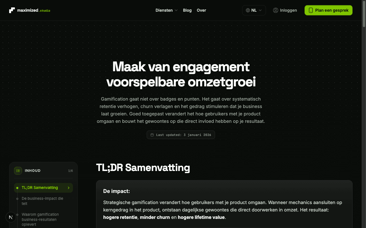Maak van engagement voorspelbare omzetgroei