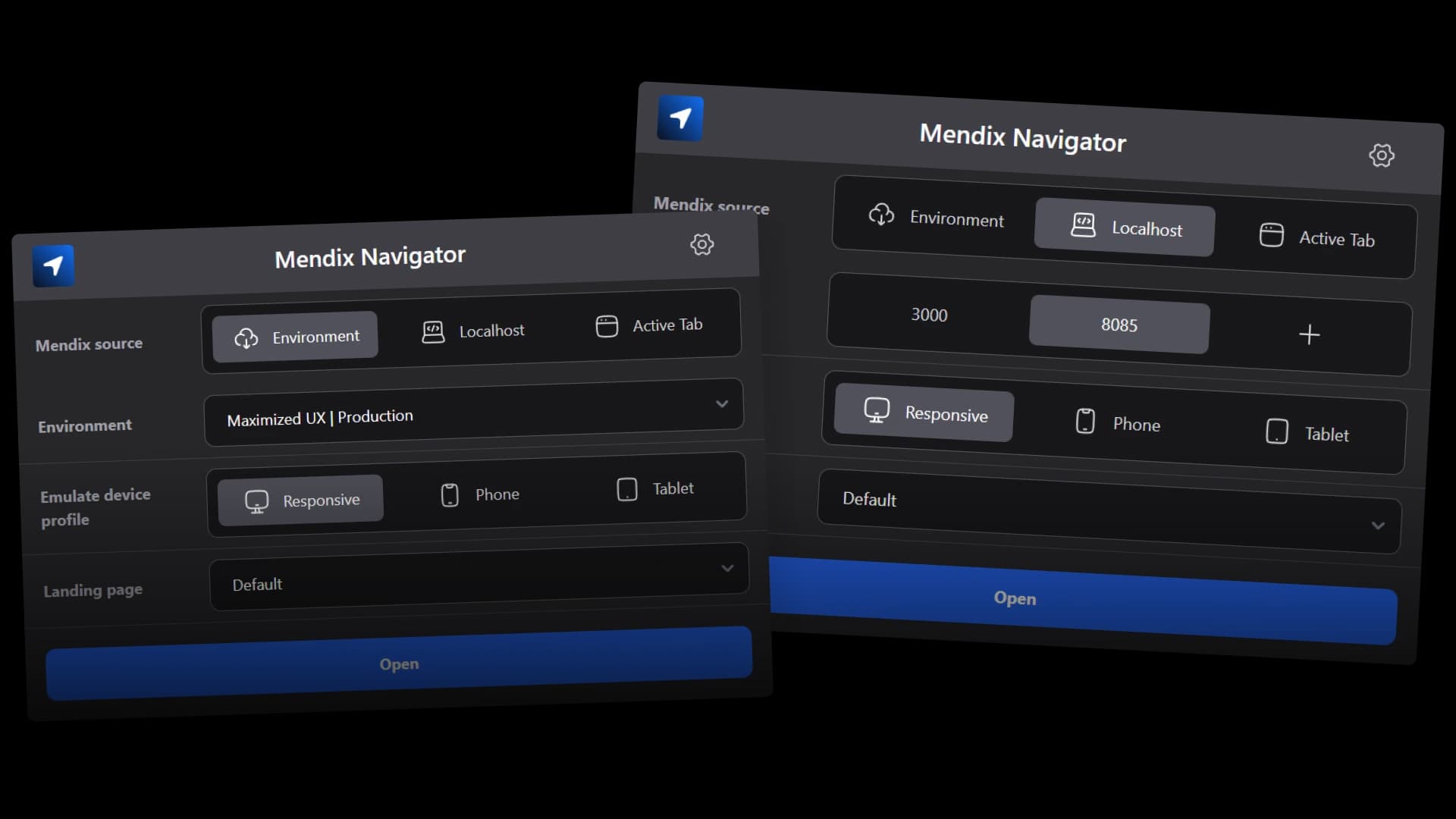 Mendix Navigator Chrome-extensie